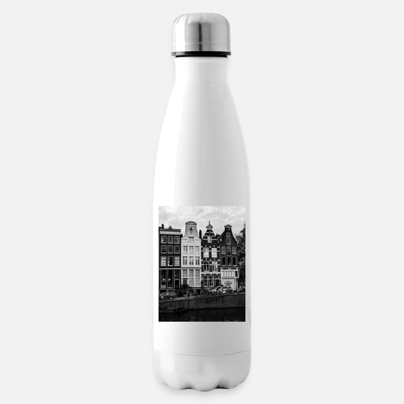 Amsterdam - Isolierflasche - Weiß