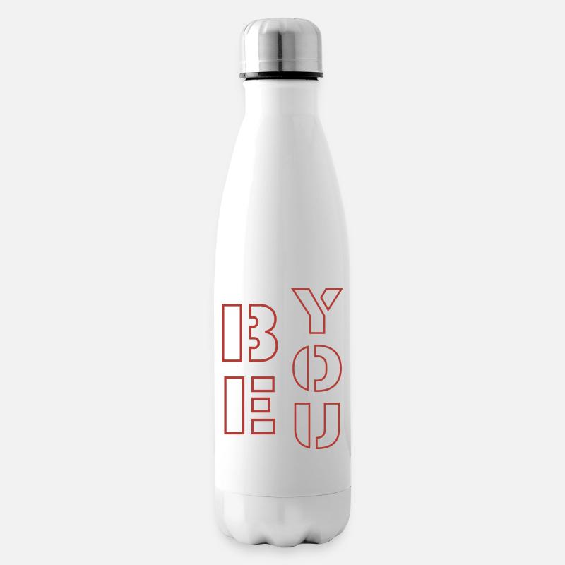 Be you - Isolierflasche - Weiß
