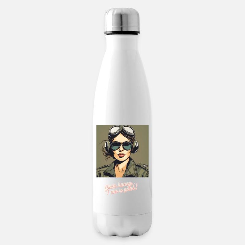 Yeah Honey... - Isolierflasche - Weiß