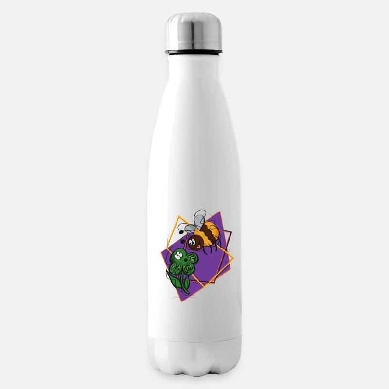 Vol du bourdon - Bouteille isotherme - blanc