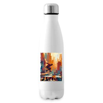 Parkour - Insulated Water Bottle - white - Right