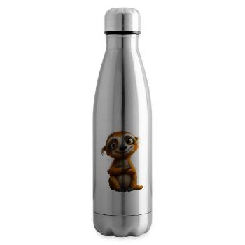 Toons #lovely paresseux - Bouteille isotherme - argent clair - Droite