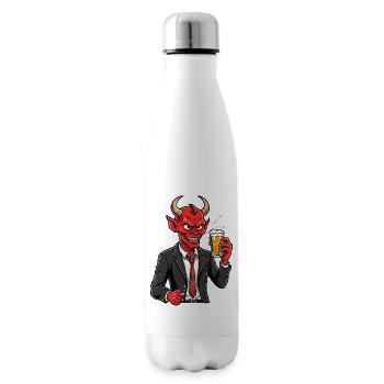 Red Devil - Insulated Water Bottle - white - Right