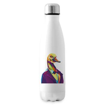 Mr duck - Insulated Water Bottle - white - Right