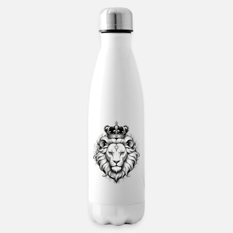 lion roi - Isolierflasche - Weiß