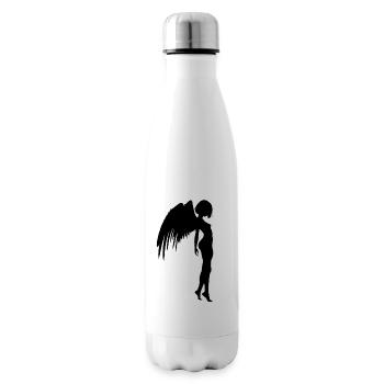 Ange Gardien Femme Original | Anges et Démons - Bouteille isotherme - blanc - Droite