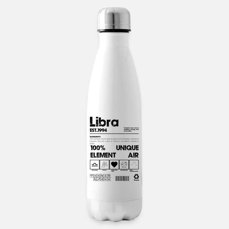 Libra 1994 - Insulated Water Bottle - white