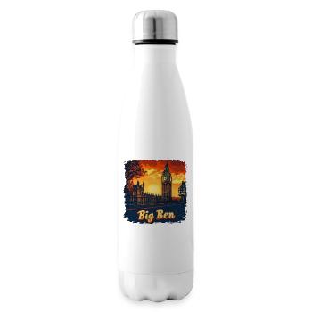 Panoramic view of Big Ben - Insulated Water Bottle - white - Right