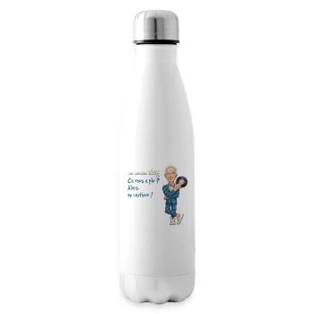 Ca vous a plu ? - Bouteille isotherme - blanc - Droite