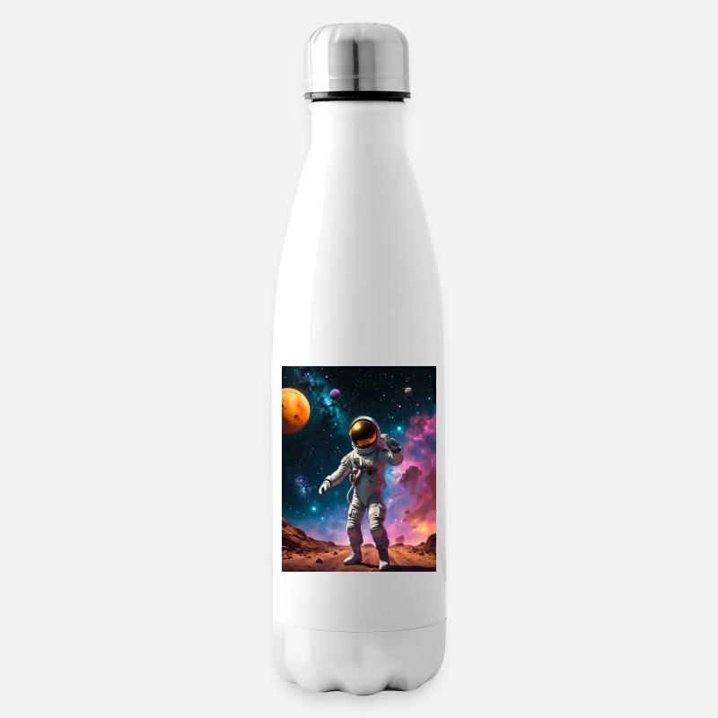 Astronaut - Insulated Water Bottle - white