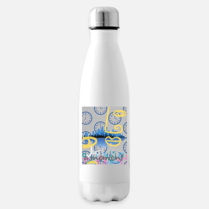 Nur für einen Moment - Isolierflasche - Weiß