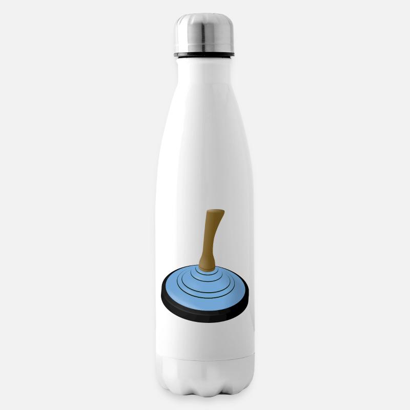 2025-EISSTOCK-hellblau - Bouteille isotherme - blanc