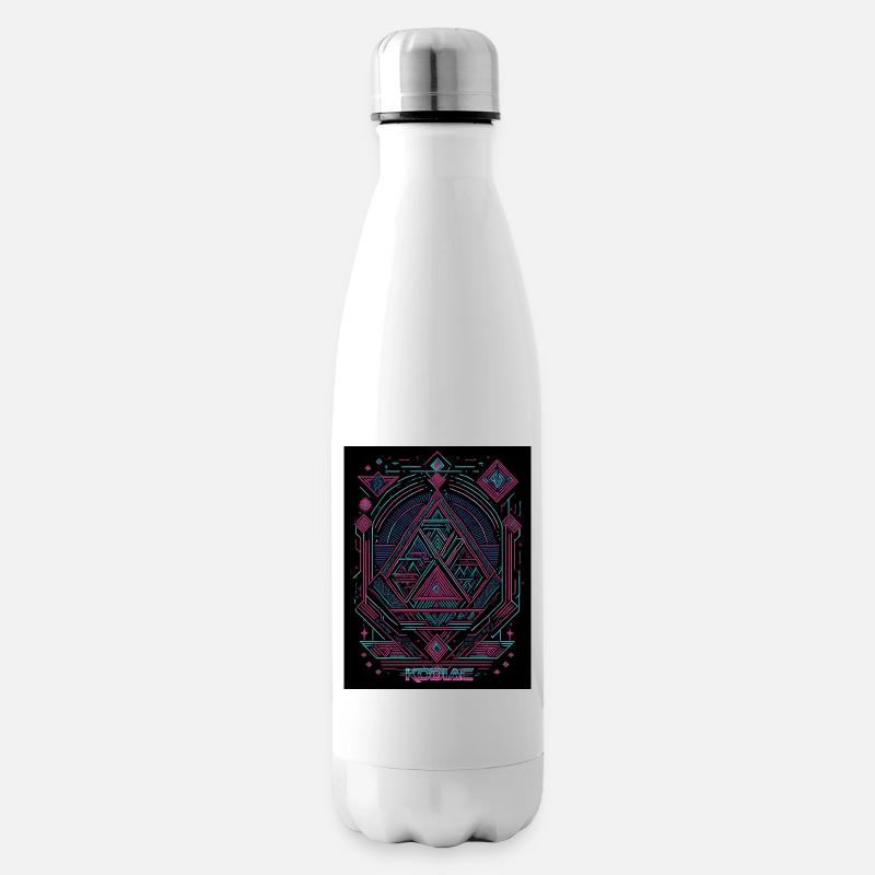 Dreieck - Isolierflasche - Weiß