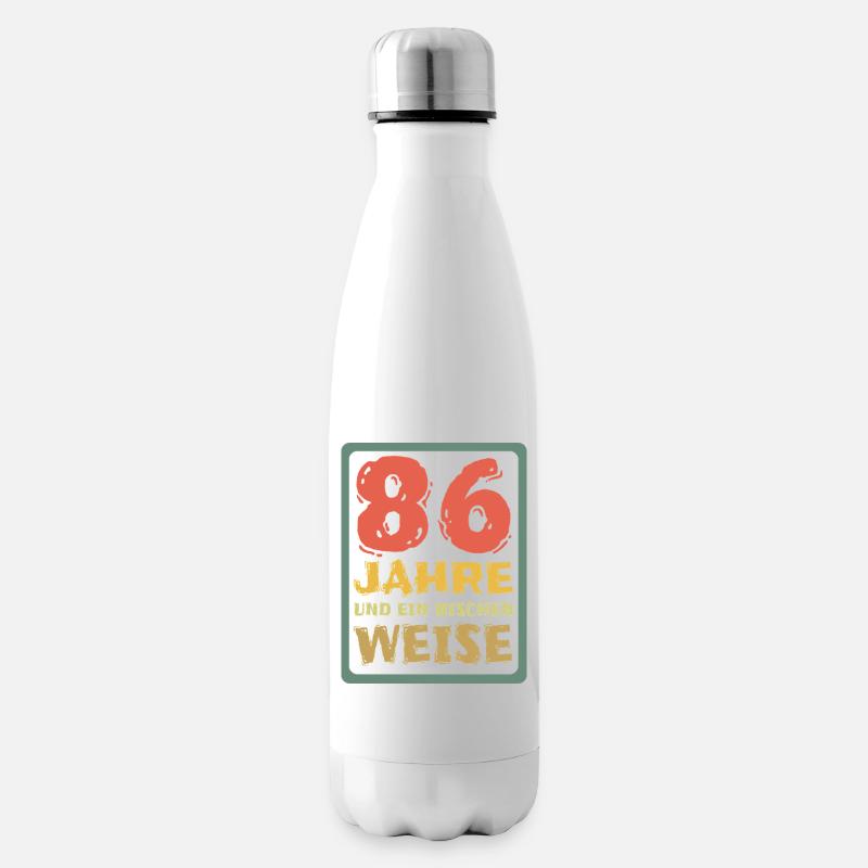 Alter 86 - Isolierflasche - Weiß