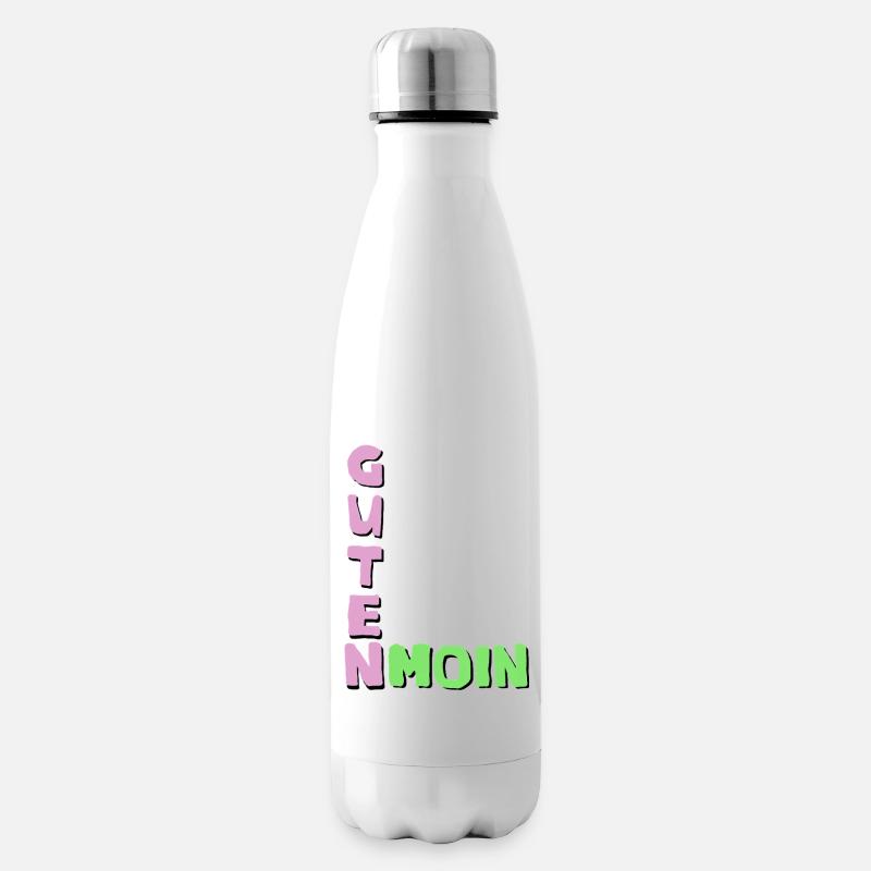Guten moin Good morning - Isolierflasche - Weiß