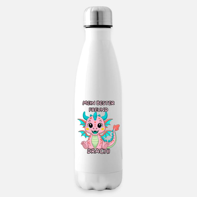 Mein bester Freund Drachi - Isolierflasche - Weiß