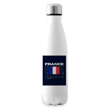 France - Insulated Water Bottle - white - Right