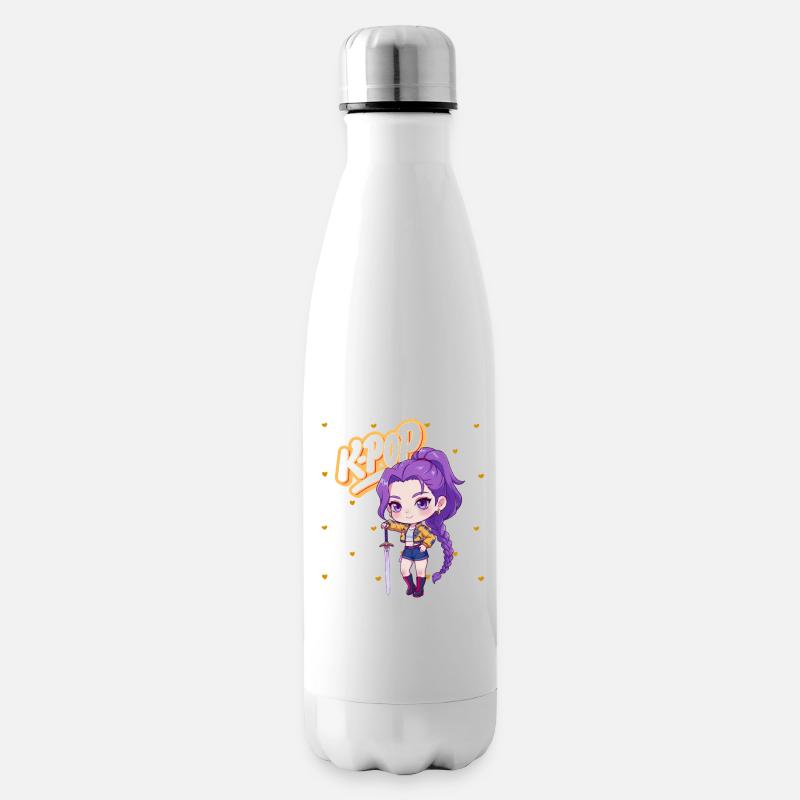 Kpop Girl - Isolierflasche - Weiß