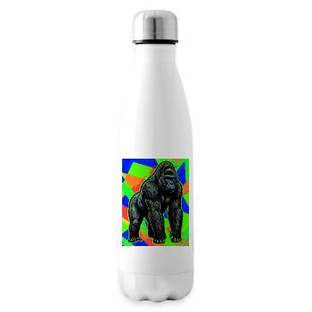 gorilla - Insulated Water Bottle - white - Right
