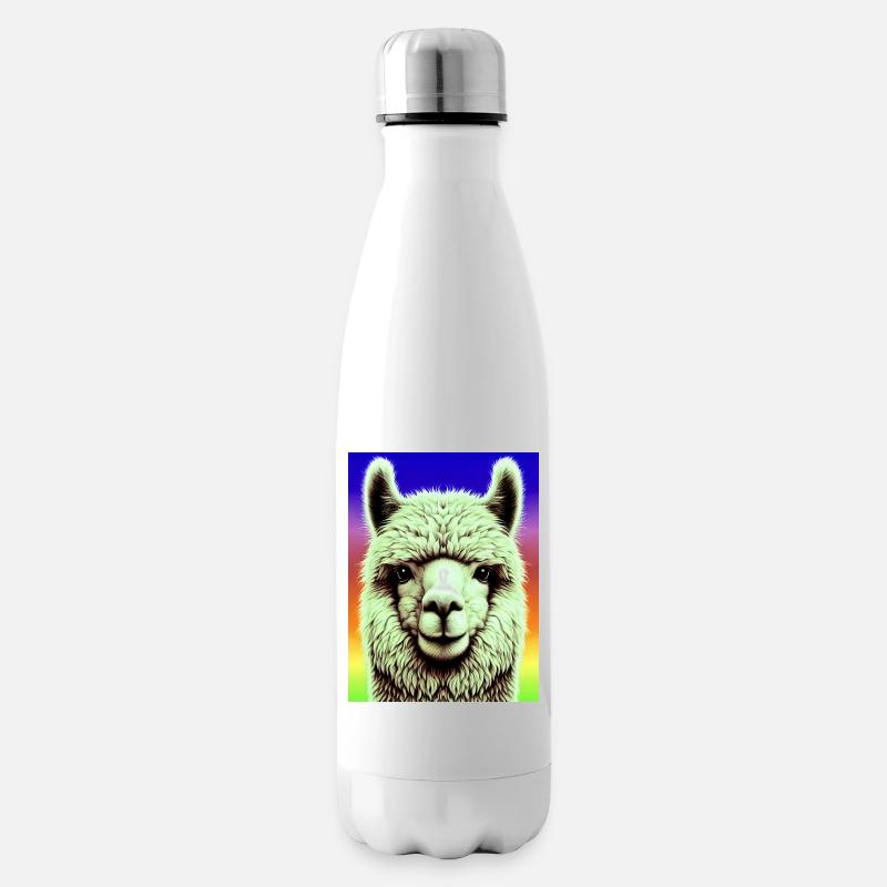 Alpaga - Bouteille isotherme - blanc