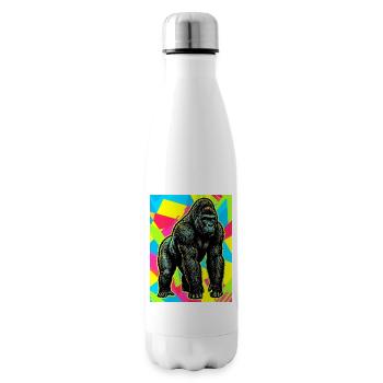 gorilla - Insulated Water Bottle - white - Right