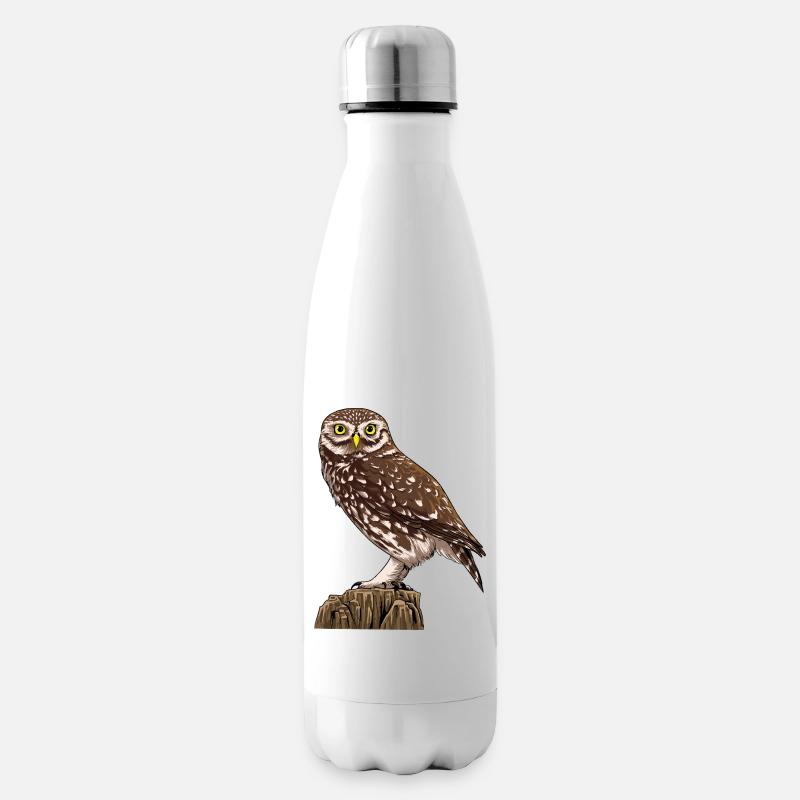 Petite chouette - Bouteille isotherme - blanc