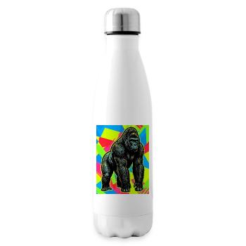 gorilla - Insulated Water Bottle - white - Right