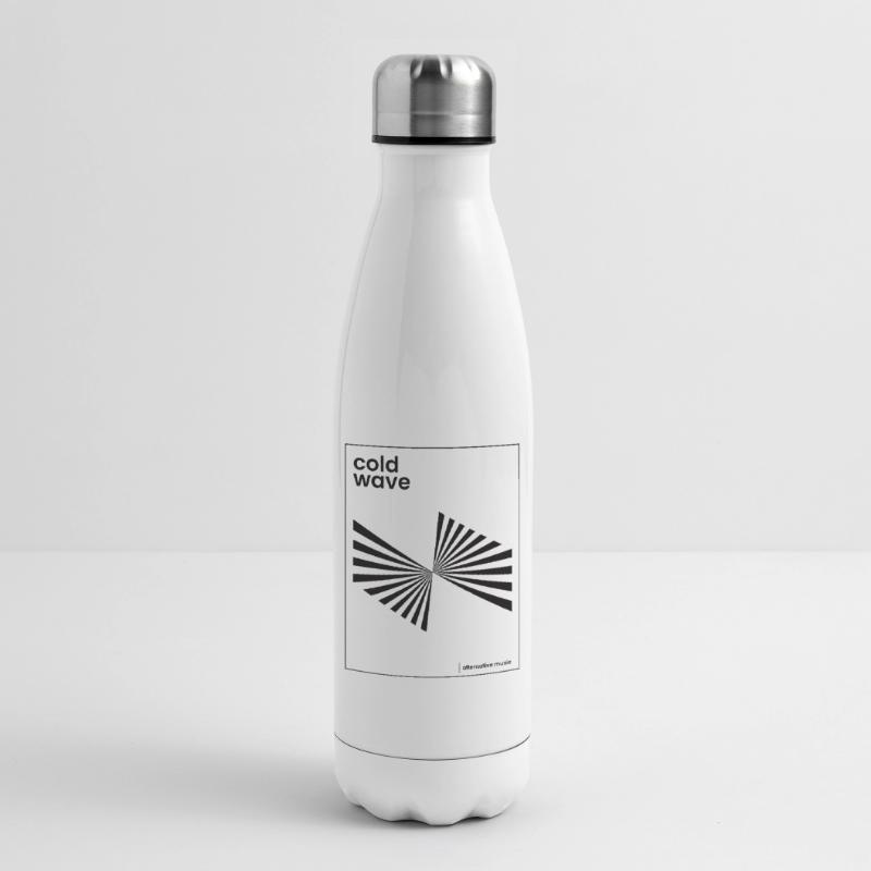 Conception d’affiche de musique Cold Wave Bouteille isotherme