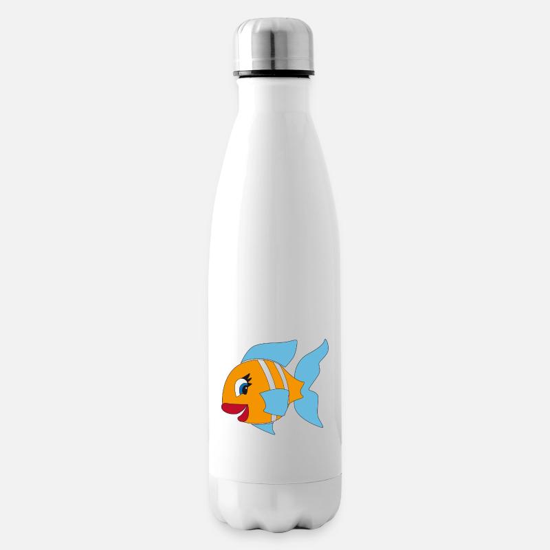 die Fische - Isolierflasche - Weiß