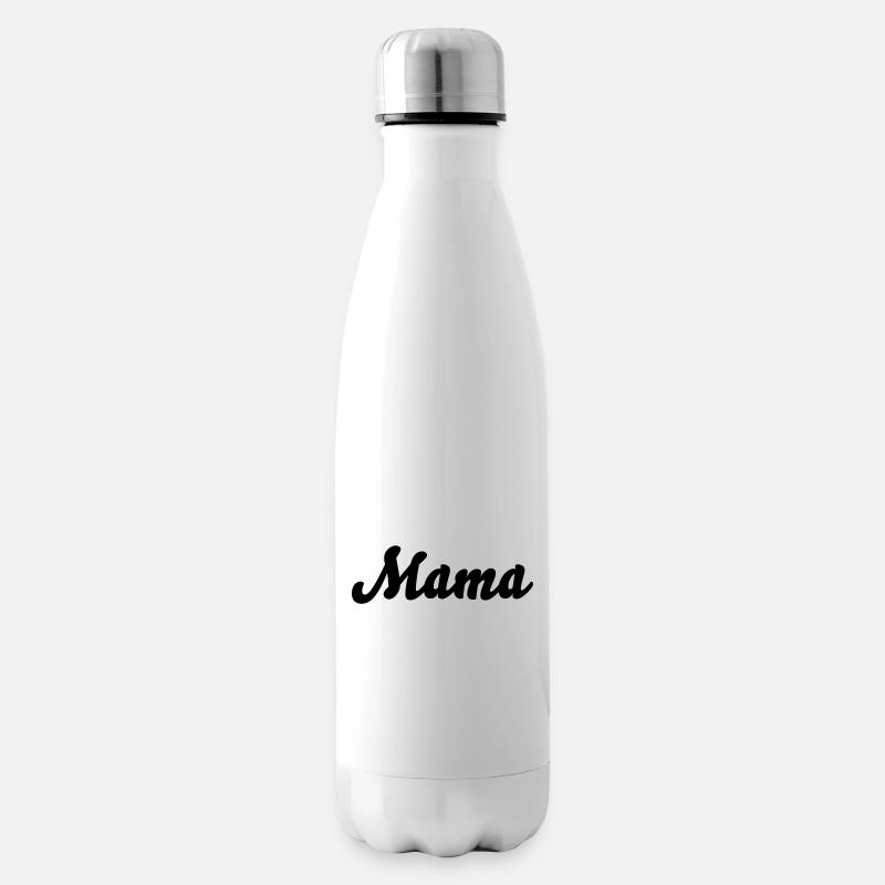 Mama - Isolierflasche - Weiß