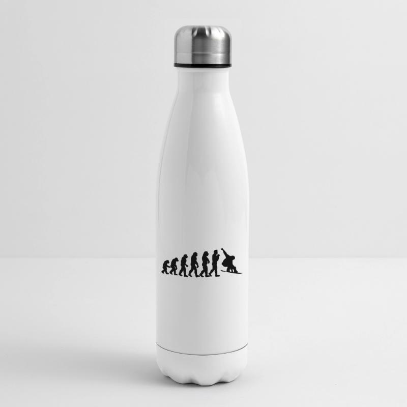 snowboard evolution Insulated Water Bottle