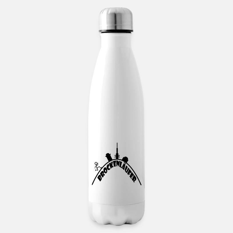 Course Brocken - Bouteille isotherme - blanc