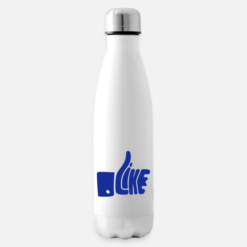 Like - Isolierflasche - Weiß