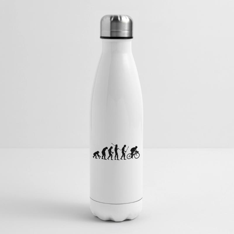 l'évolution de cycliste Bouteille isotherme