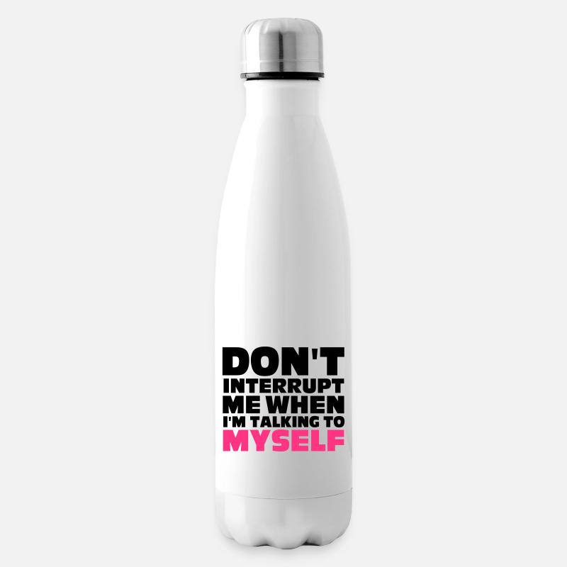 Funny - Bouteille isotherme - blanc