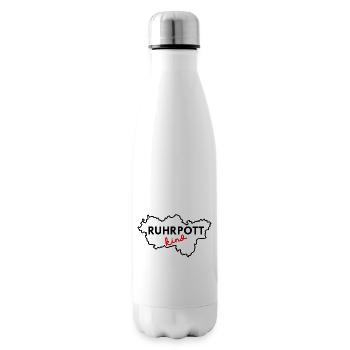 Ruhrpott Kind - Ruhrregion - Heimat - Ruhrpottkind - Isolierflasche - Weiß - Rechts