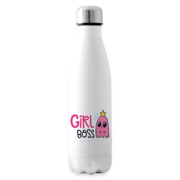 Girl Boss - Bouteille isotherme - blanc - Droite