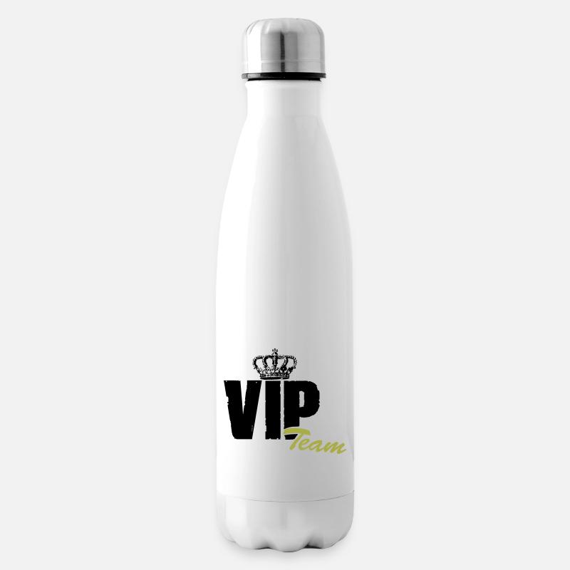 vip team - Isolierflasche - Weiß