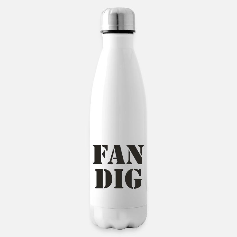 Schwedisch Spruch schwedische Sprache - Isolierflasche - Weiß