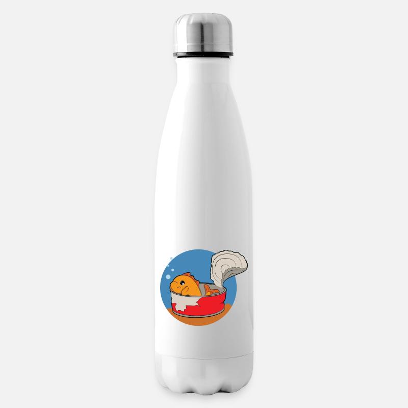 Umweltverschmutzung - Isolierflasche - Weiß