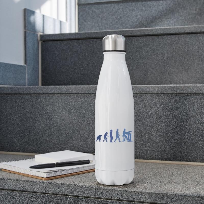 Draughtsman Evolution Client Architect Construction Manager Insulated Water Bottle