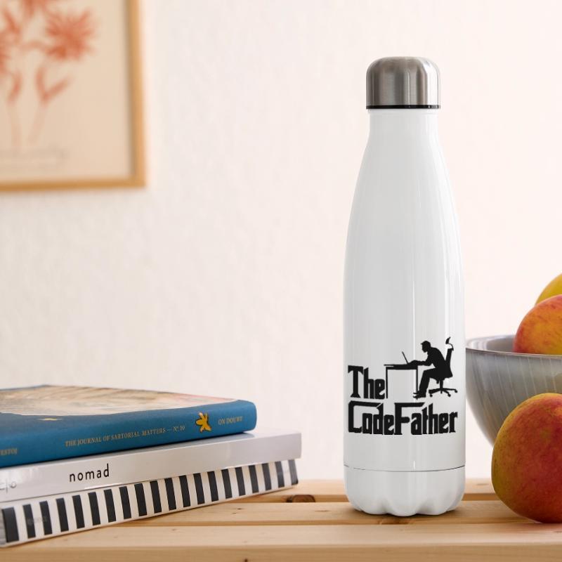 The Codefather Programmer Coder Developer Software Isolierflasche