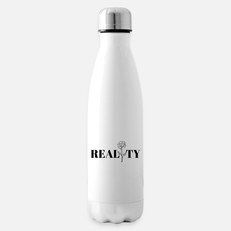 Un design cool, la réalité. - Bouteille isotherme - blanc
