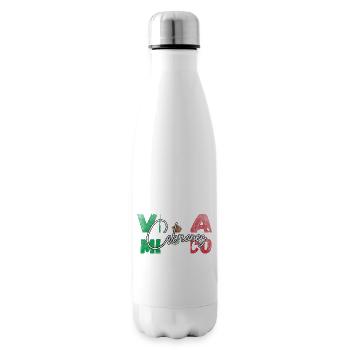 Funny quote Viva Mexico Cabrone - Mexican - Insulated Water Bottle - white - Right