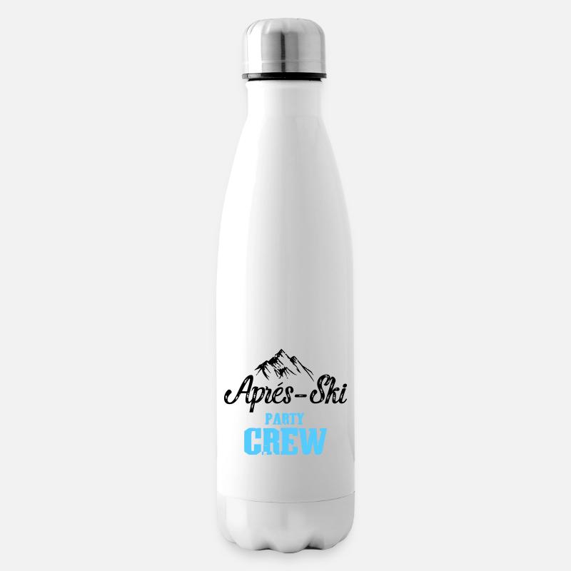 Apres Ski Party Crew - Isolierflasche - Weiß