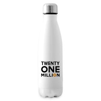 Bitcoin Twenty One Million - Isolierflasche - Weiß - Rechts