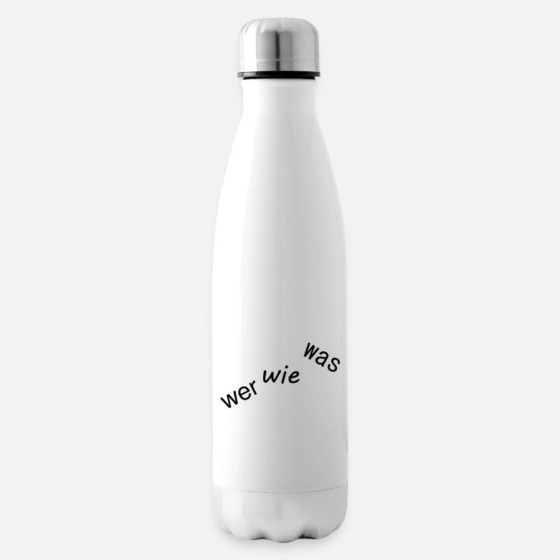 wer wie was - Isolierflasche - Weiß
