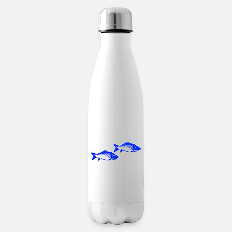 fische - Isolierflasche - Weiß