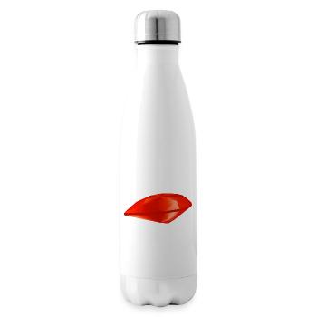 Red Gemstone - Insulated Water Bottle - white - Right