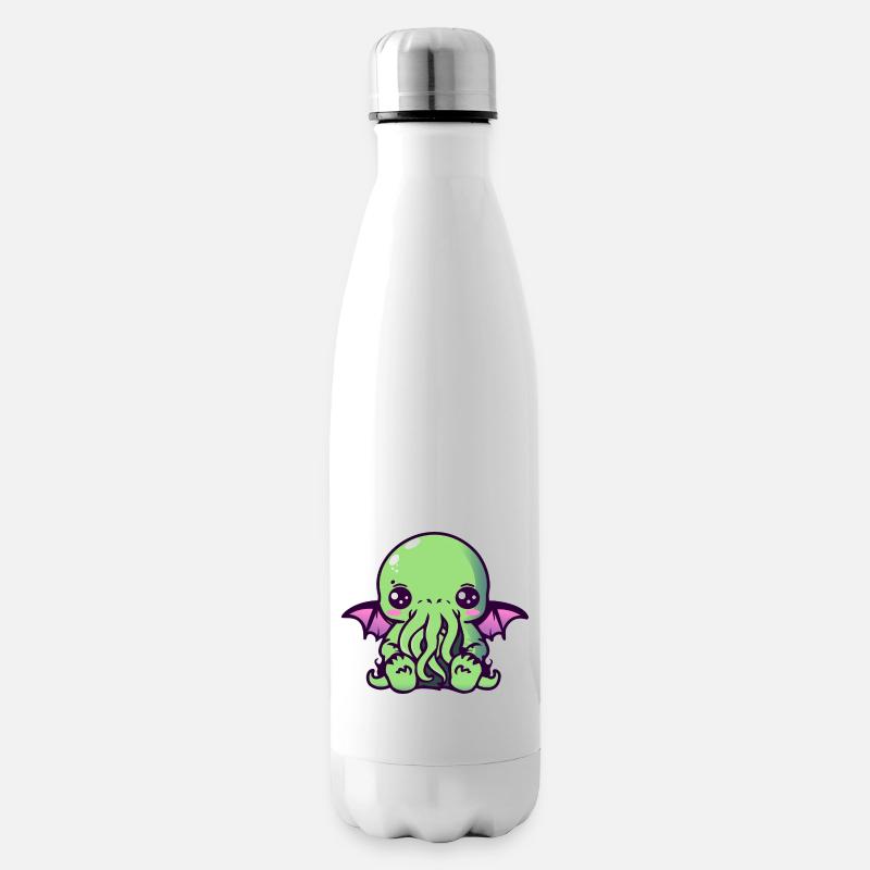 Kawaii Cthulhu - Isolierflasche - Weiß